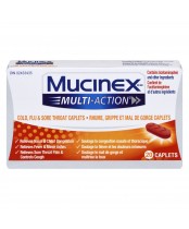 Mucinex Multi-Action Congestion Cold & Cough,  20 Caplets